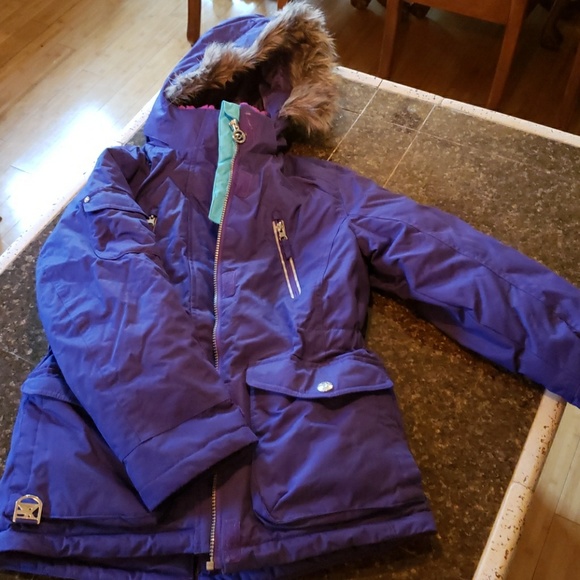 Heavy Duty Purple Girls Jacket - Picture 1 of 3